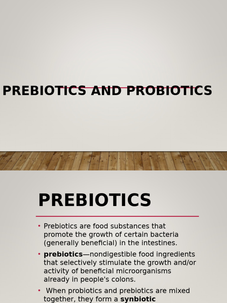 Prebiotics and Probiotics Explained | PDF | Probiotic | Gastroenterology