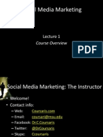 Social Media Marketing: Course Overview