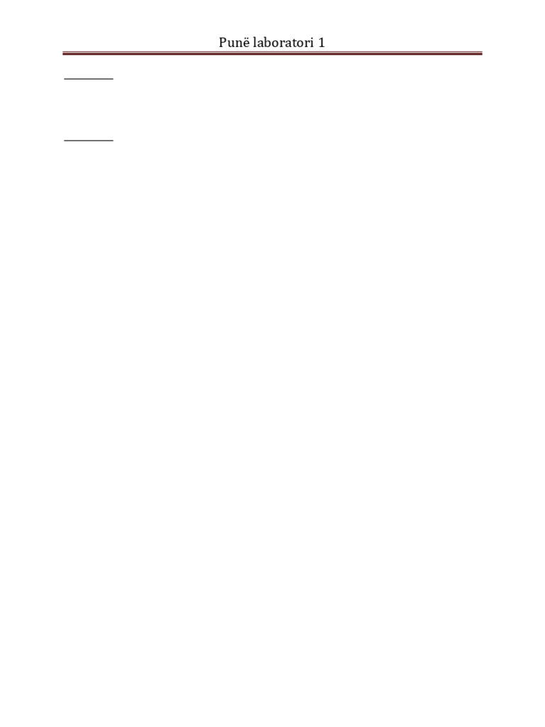Laborator 1 | PDF