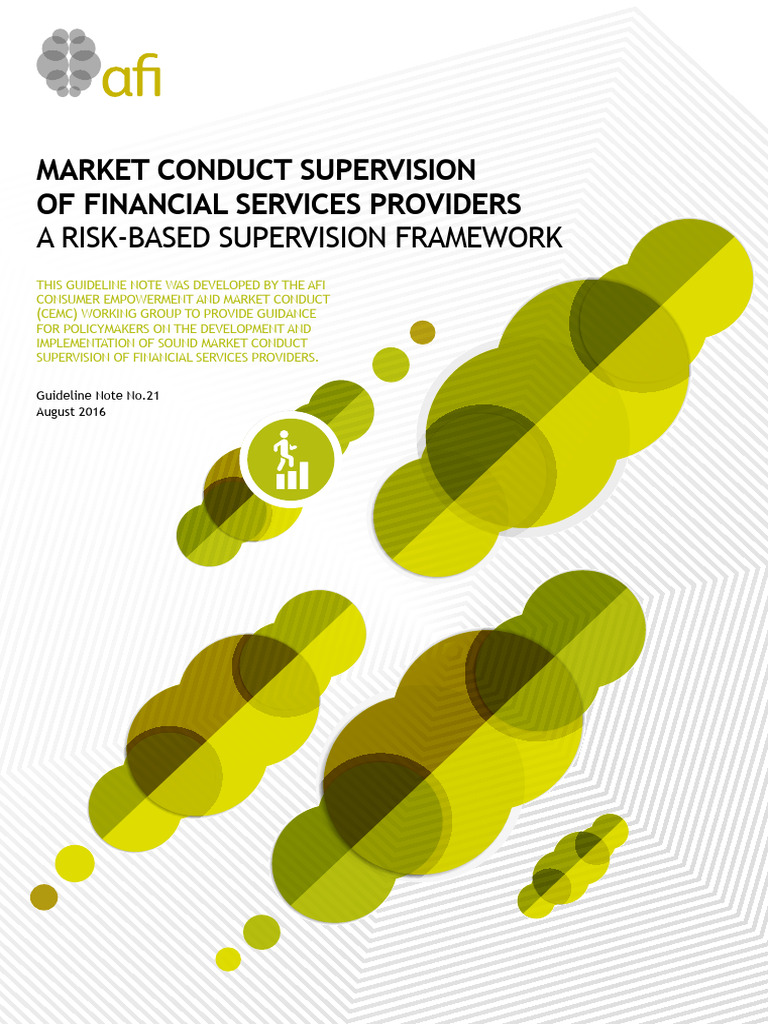 Market Conduct Supervision Framework | PDF | Internal Control | Risk