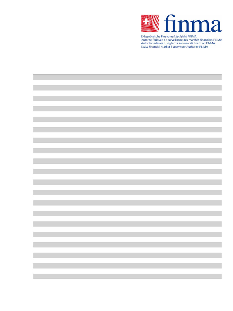 FINMA Registered Insurance Intermediaries | PDF