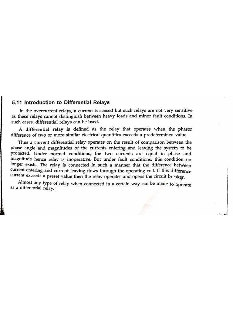 Distance and Differential Relay-Protective Relaying | PDF
