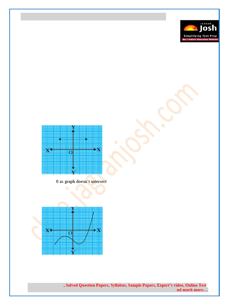 Class 10 Maths Chapter 2 Solutions | PDF | Quadratic Equation | Zero Of ...
