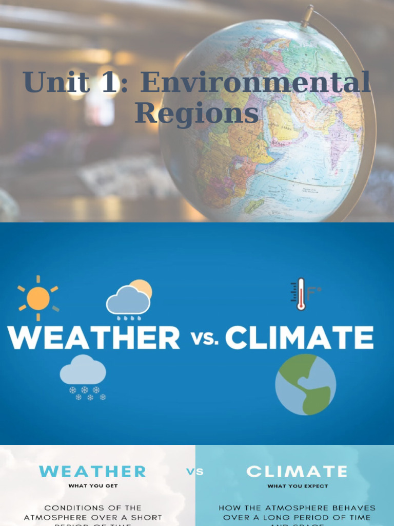 Environmental Regions | PDF | Precipitation | Rain