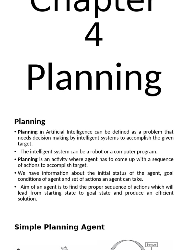 Planning 1 | PDF