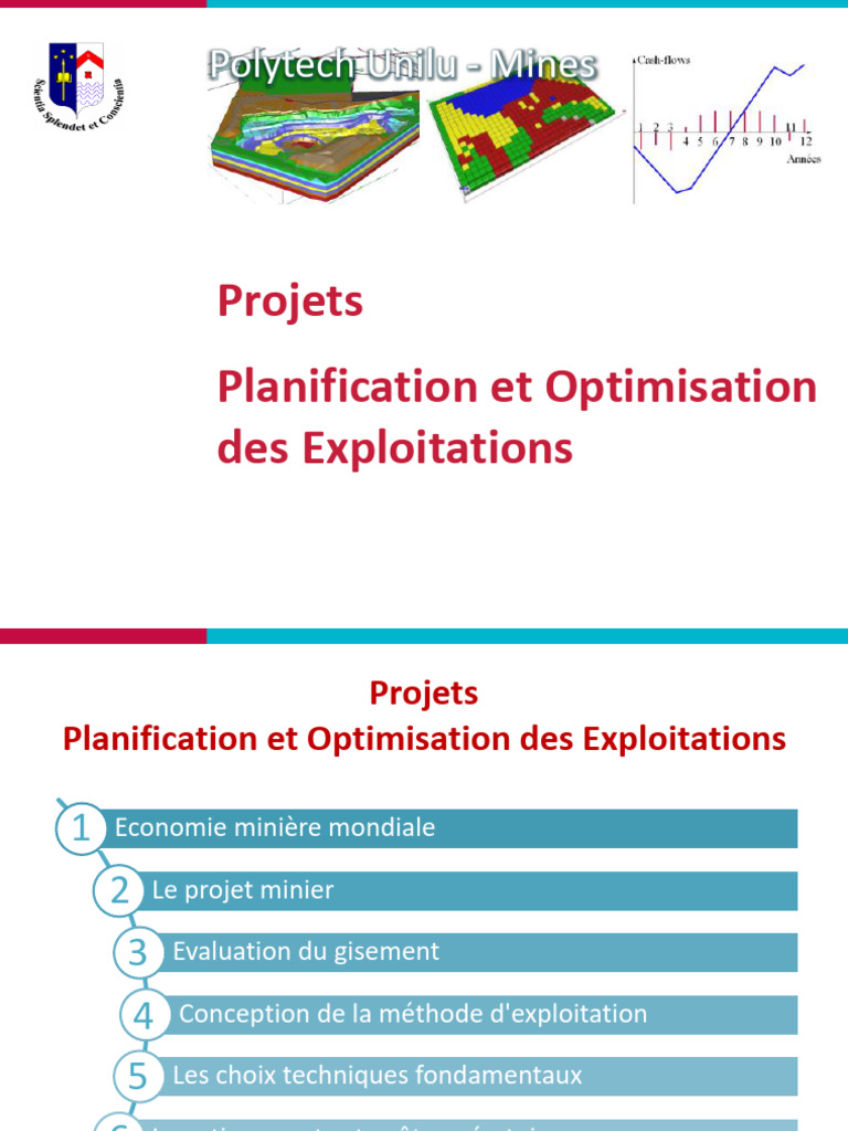 Planification des Exploitations Minières | PDF | Exploitation minière ...