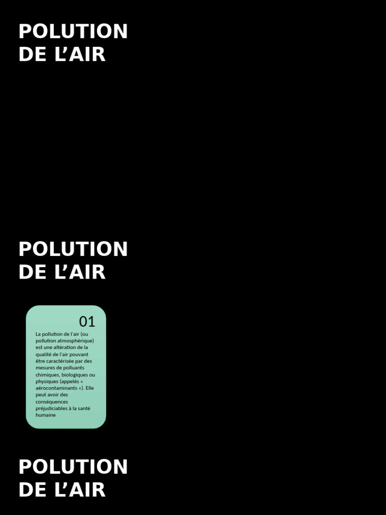 Impact de la Pollution de l'Air | PDF | Pollution de l'air | Particules ...