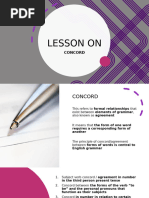 What Is Concord In English Grammar Pdf Grammatical Number English