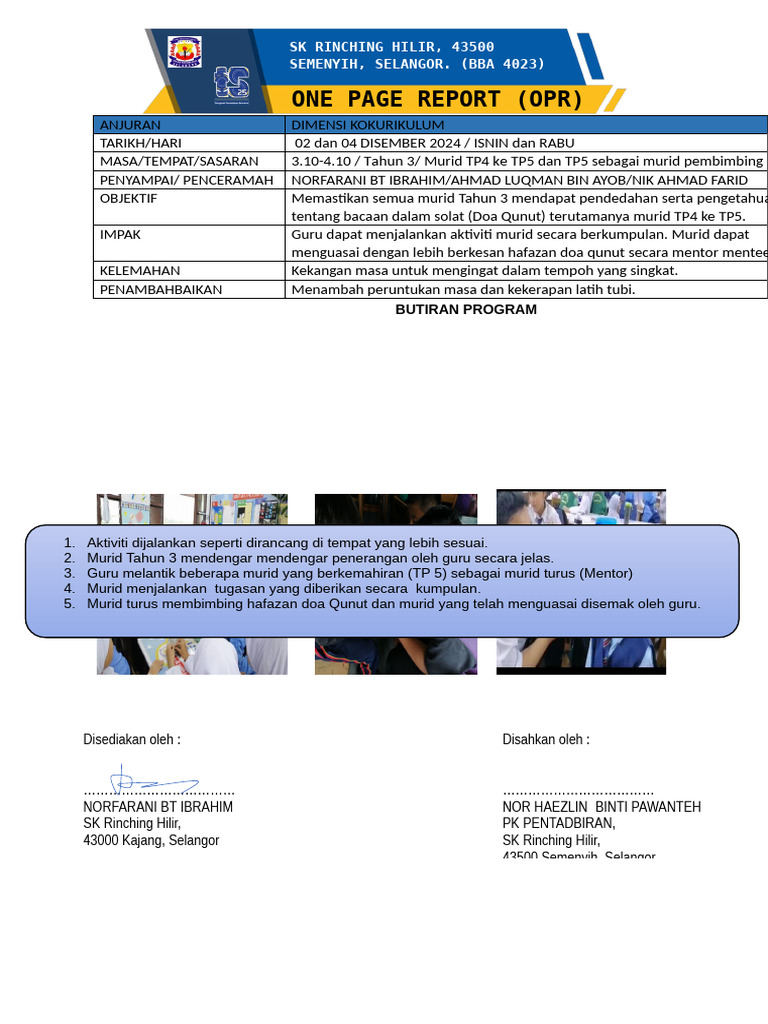 PBL-OPR-Tahun 3 | PDF