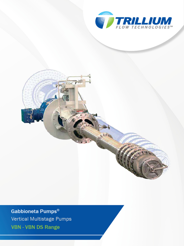 VBN Multistage Pumps Overview | PDF | Pump | Bearing (Mechanical)