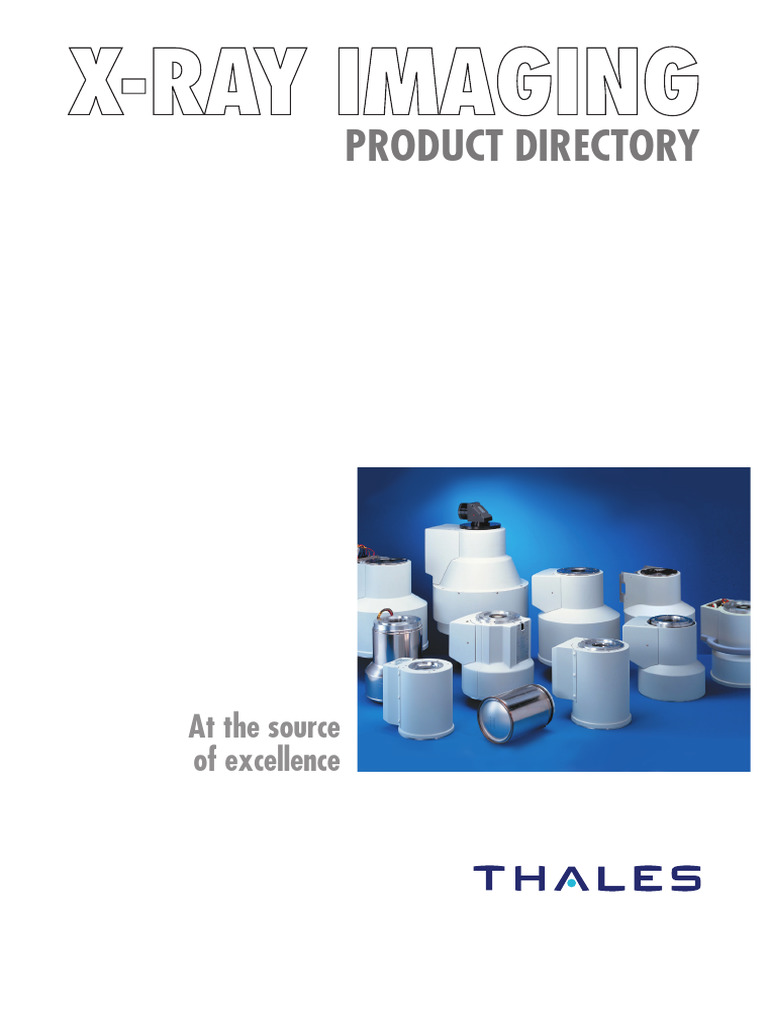 Thales X-Ray Image Intensifiers Guide | PDF | Imaging | Image Processing