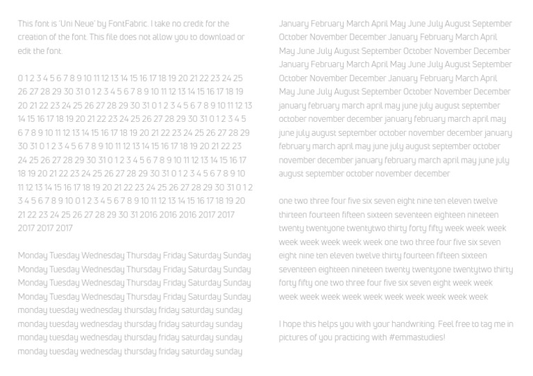 50% Tidy Handwriting | PDF
