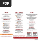 Steak-Out Pensacola Menu