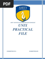  Unix practical  File