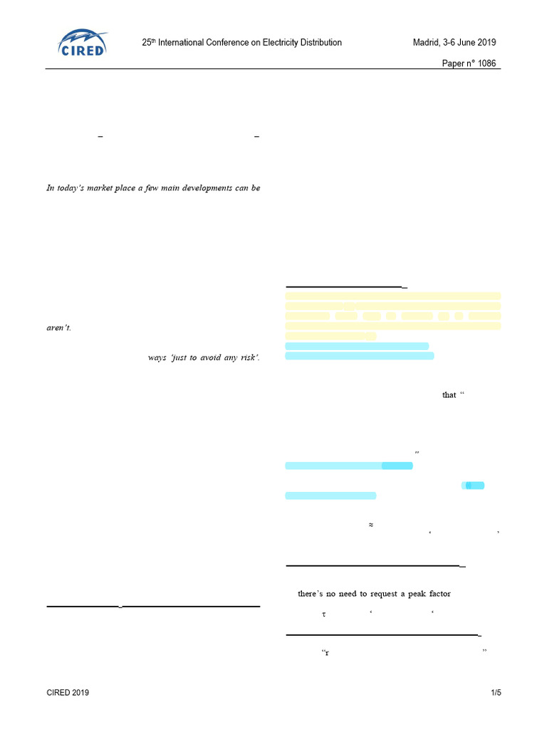 Over Specification Due To Lack of Knowledge 2019 | PDF | Power ...