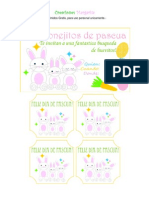 Kit de Imprimibles Conejitos de Pascua para Fara Party Design
