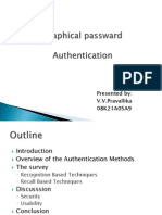 Graphical Password Authentication Methods Survey