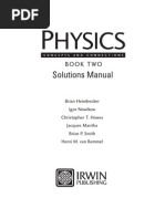 Physics Concepts and Connections, Book Two - Solutions Manual