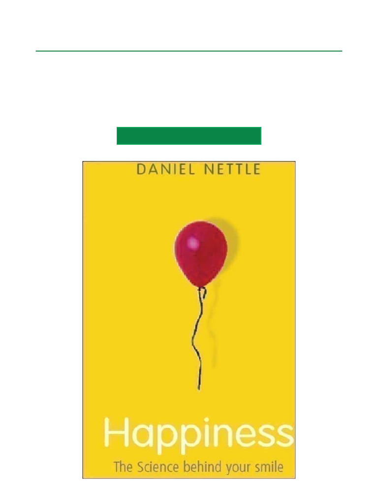 Full Download Happiness The Science Behind Your Smile Total Access Ebook | PDF