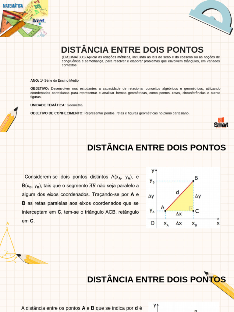 063 - Distância Entre Dois Pontos | PDF