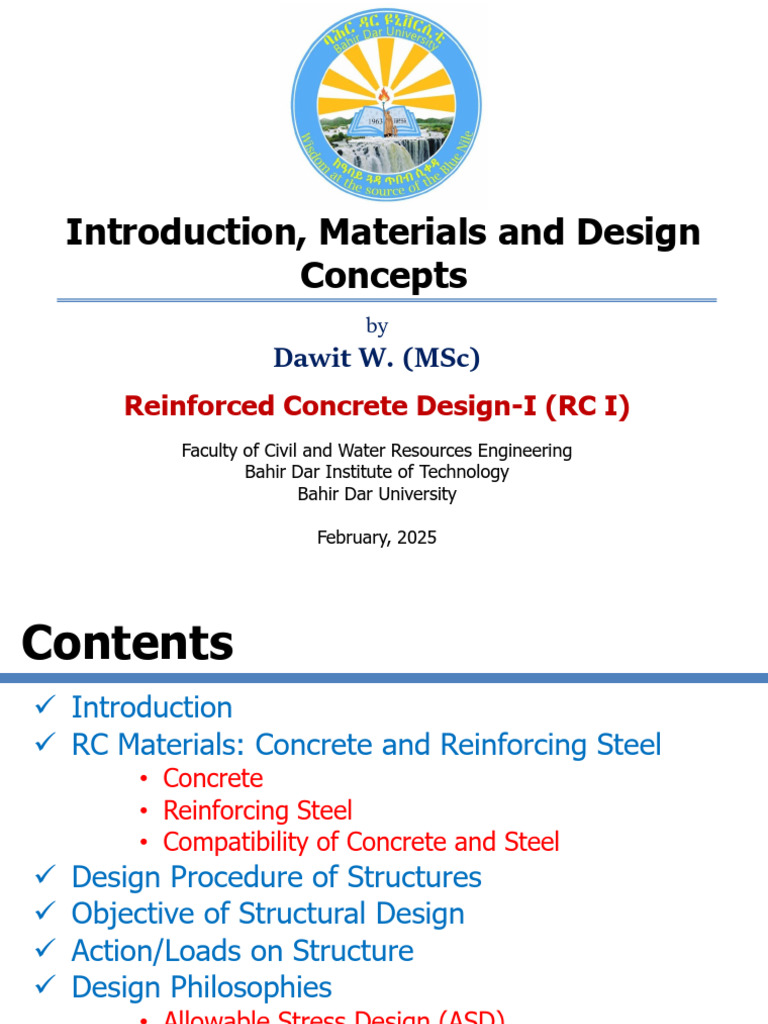 Reinforced Concrete Design Overview | PDF | Strength Of Materials ...