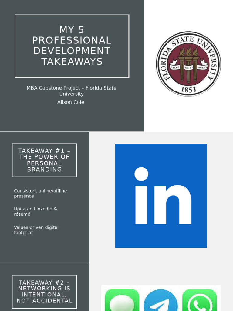 MBA Capstone: 5 Key Development Insights | PDF