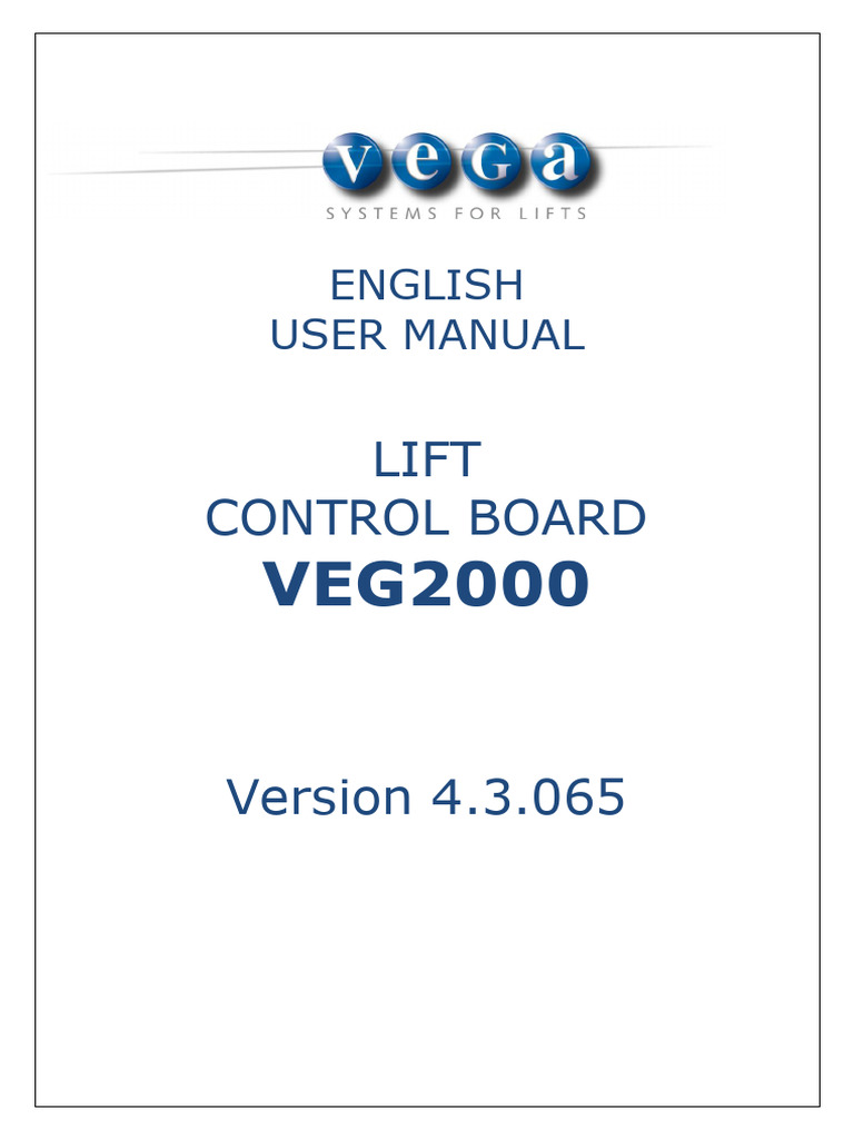 VEGA Płyta VEG2000 - ENG Z Opisami | PDF | Relay | Parameter (Computer ...