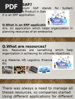 SE38 vs SA38: Key Differences in SAP | PDF