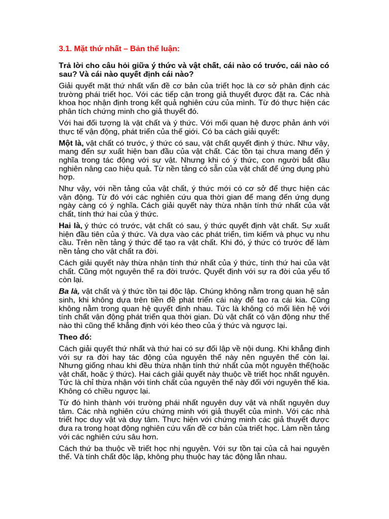 Triet 2 | PDF