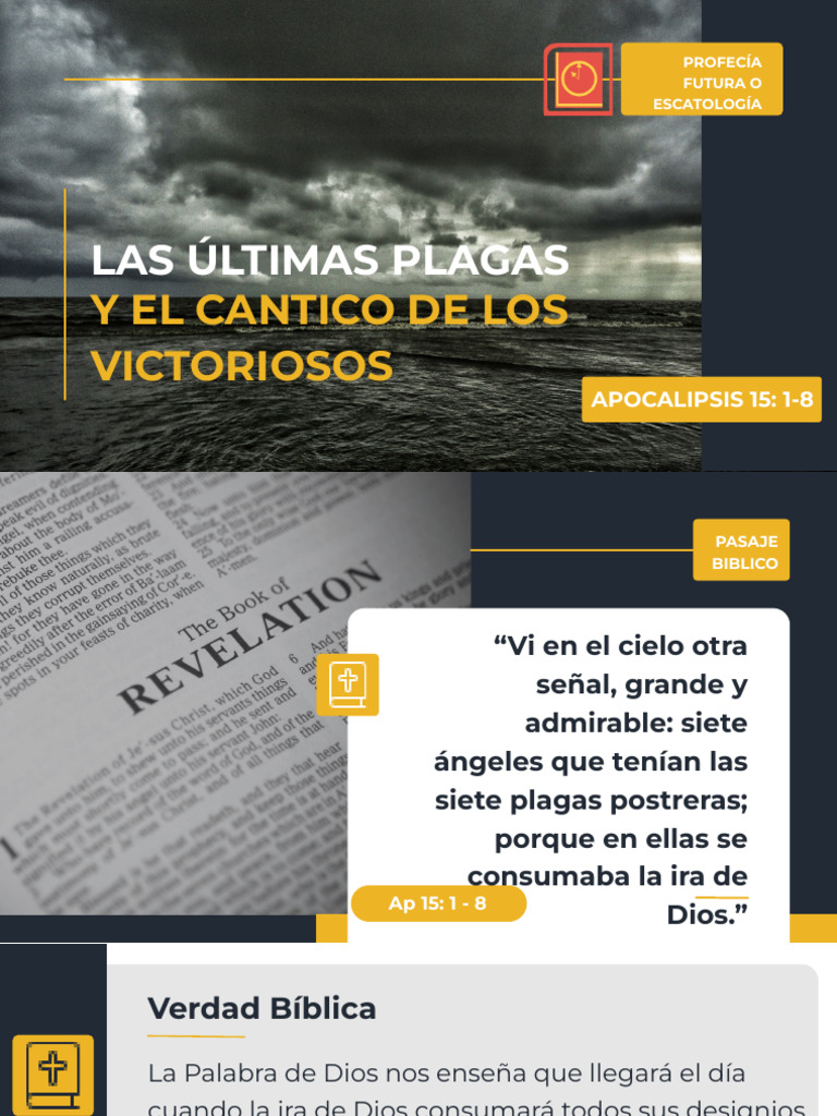 E.D. 11052025 Las Últimas Plagas y El Cántico de Los Redimidos | PDF ...
