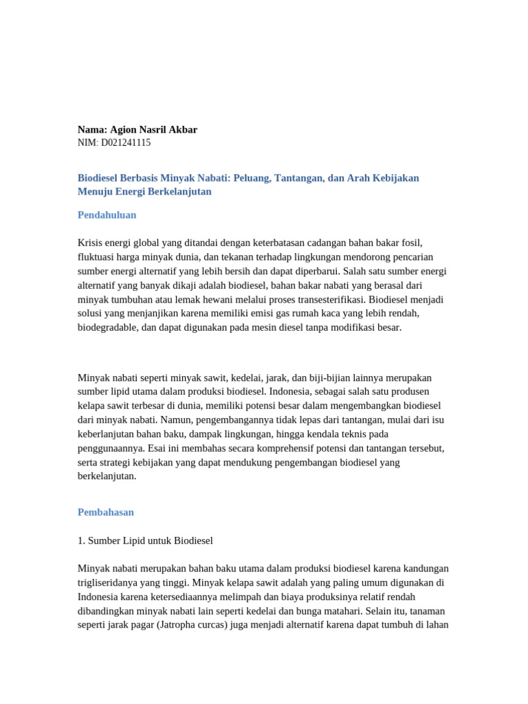 Esai Kimdas Agion Nasril Akbar - D021241115 | PDF