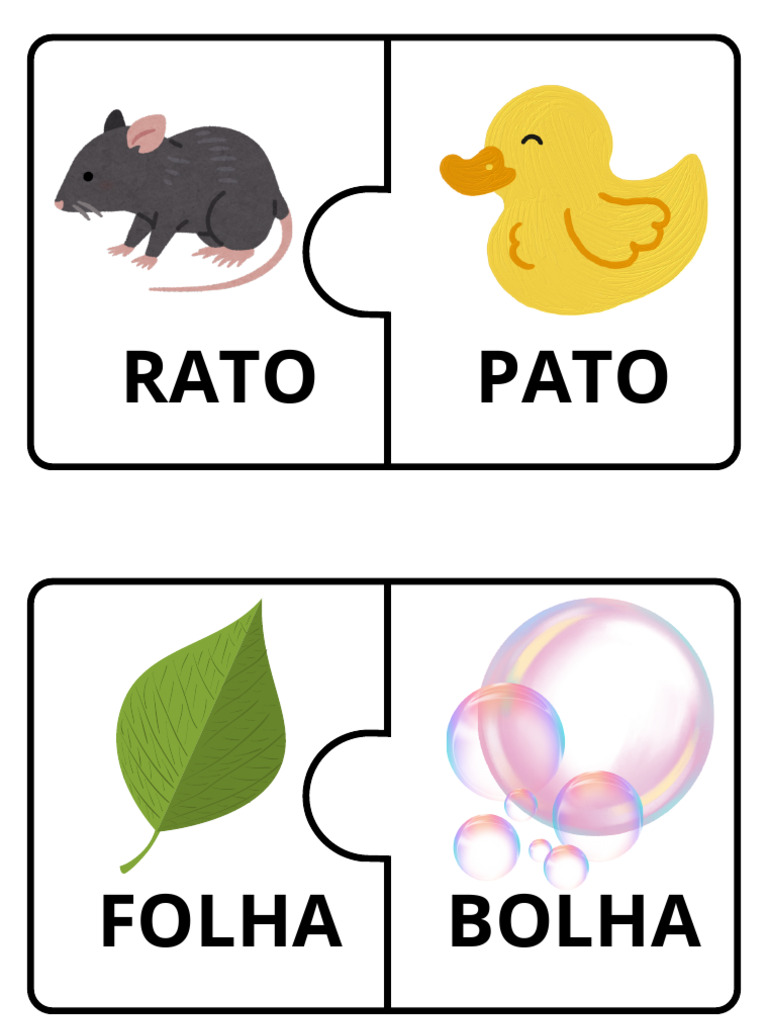 Rimas Diversas para Educação Infantil | PDF