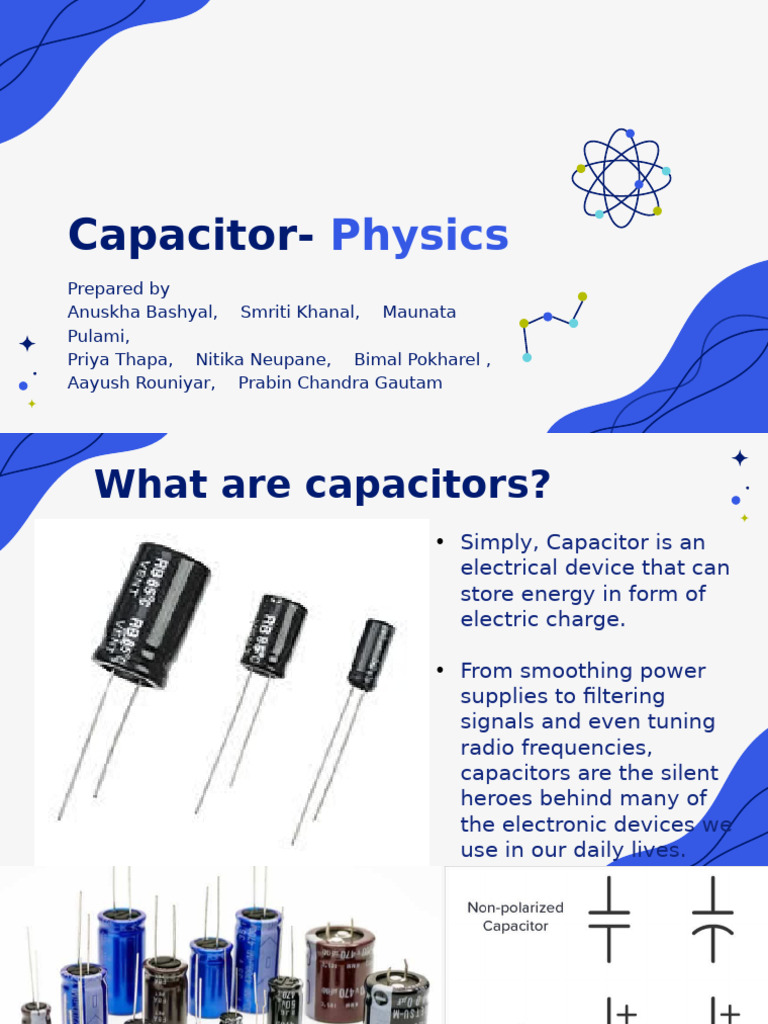 Capacitor Template B7a59faa Cc6a 4b8c 9836 263d48650a20 | PDF ...