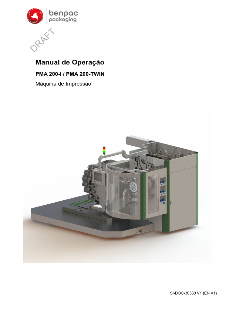 Manual de Operação PMA 200-I/TWIN | PDF | Impressão