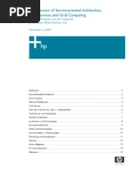 An Overview of Service-Oriented Architecture, Web Services and Grid Computing