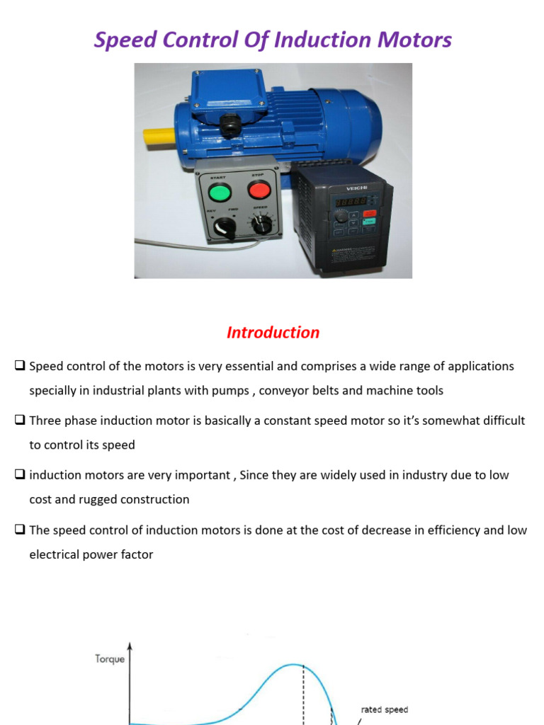 Induction Motor Speed Control Methods | PDF | Electric Motor | Rectifier