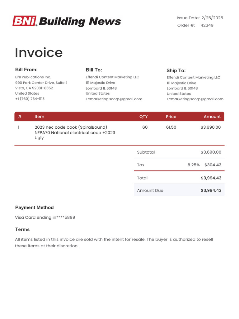 Invoice 3 PP | PDF