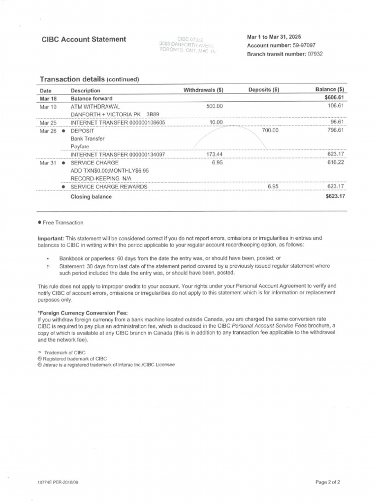 Masud's Bank Statements P2 | PDF
