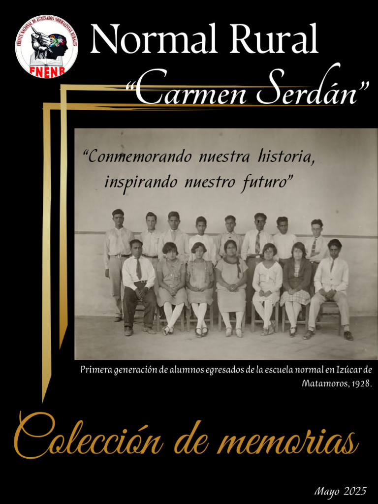 100 Años de la Normal Rural Carmen Serdán | PDF | Escuelas