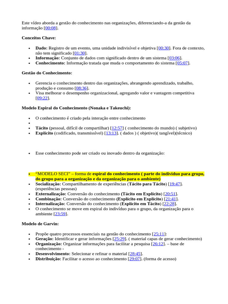 Gestão De Conhecimento Pdf