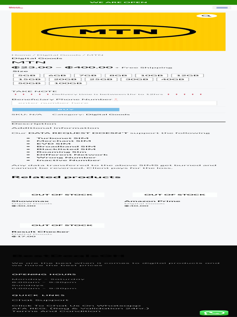 MTN - BestDeals | PDF