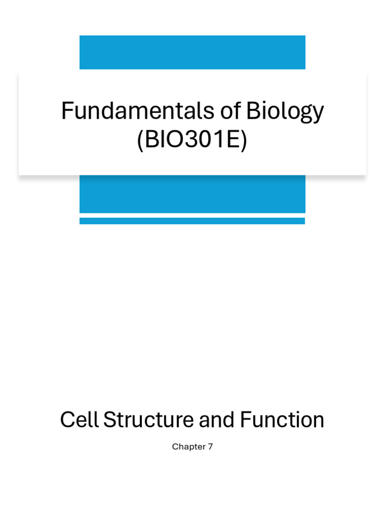 Cell Structure and Microscopy Techniques | PDF | Endoplasmic Reticulum ...
