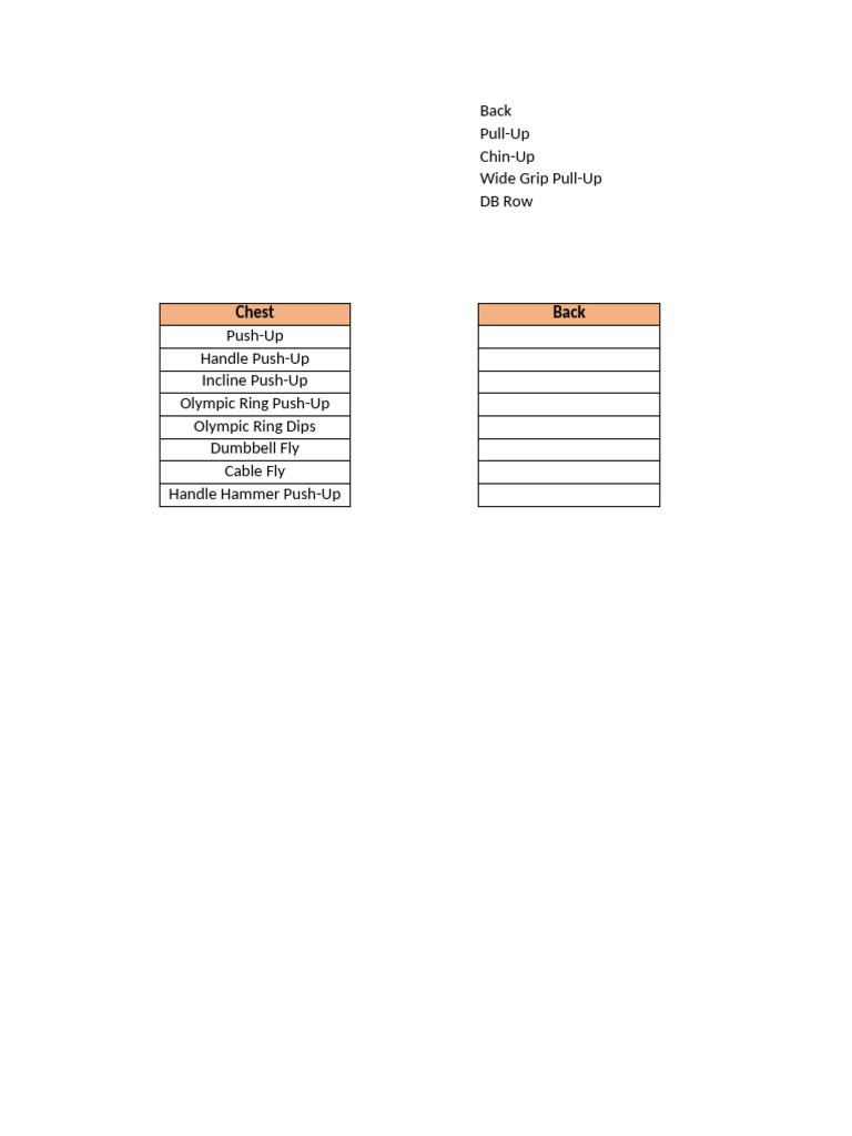 8-Week PPL Workout Program Guide | PDF | Strength Training | Weight ...