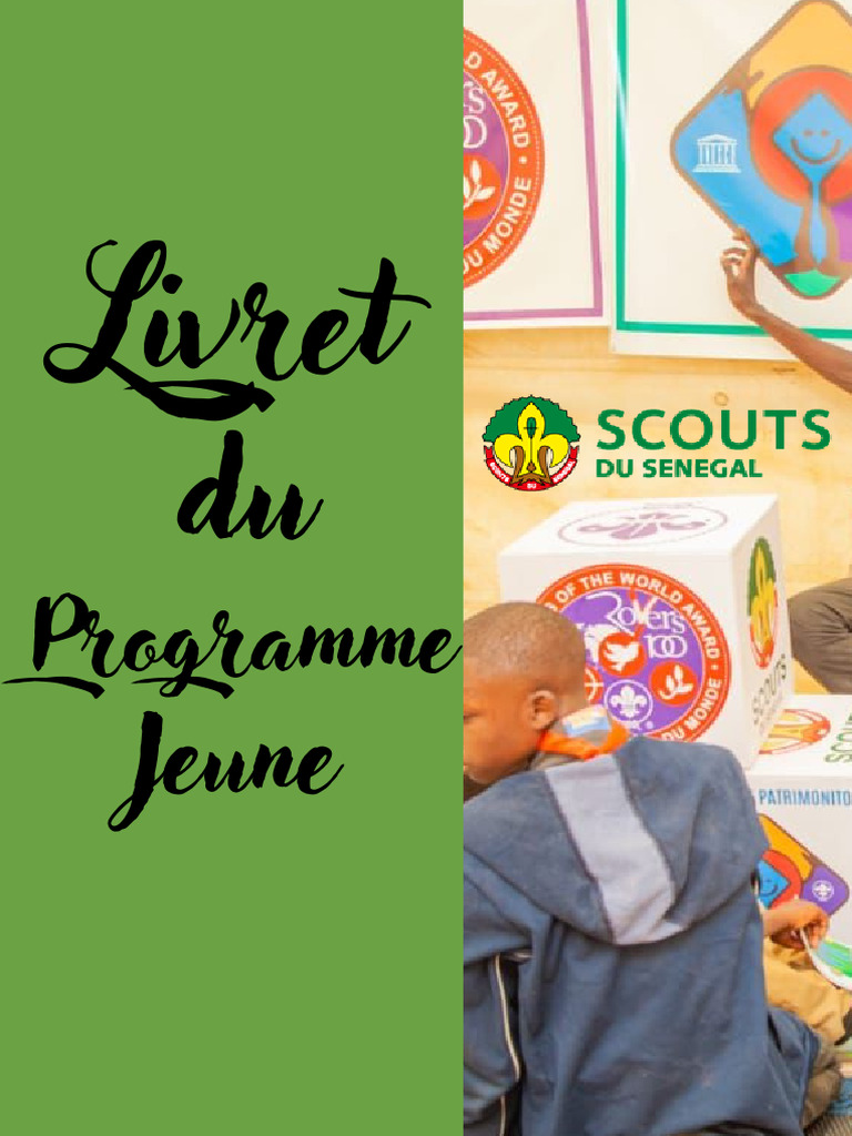 Programme Jeune : Guide Scout Sénégal | PDF | Scoutisme | Apprentissage