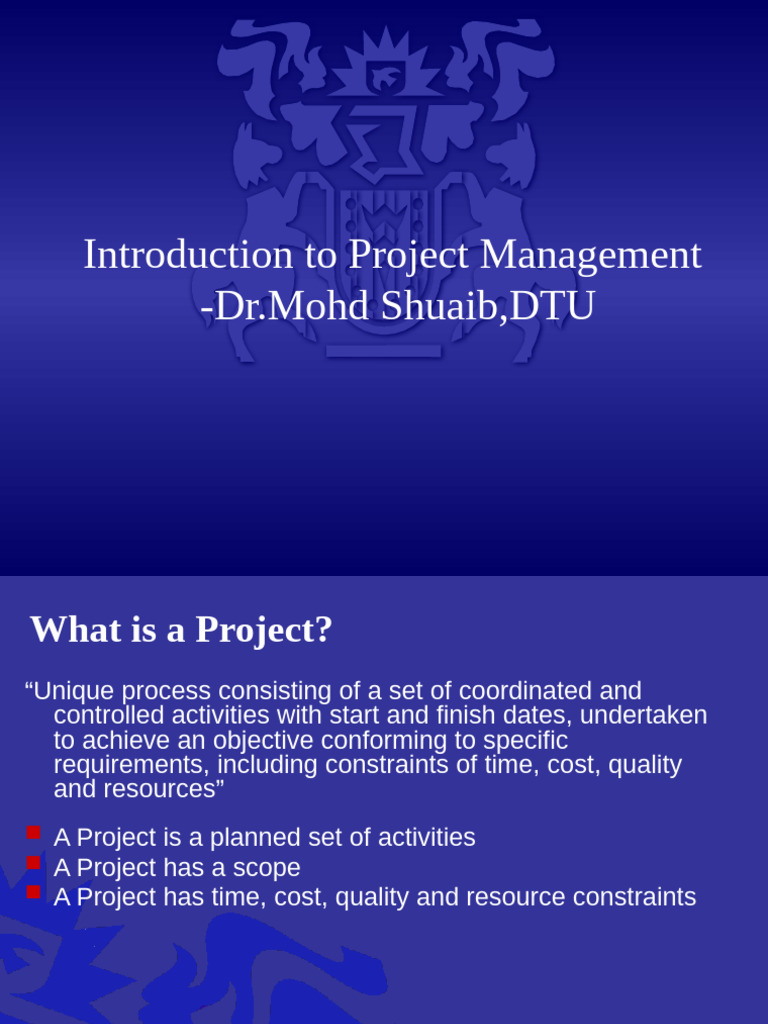 Project Management Fundamentals Guide | PDF | Risk | Project Management