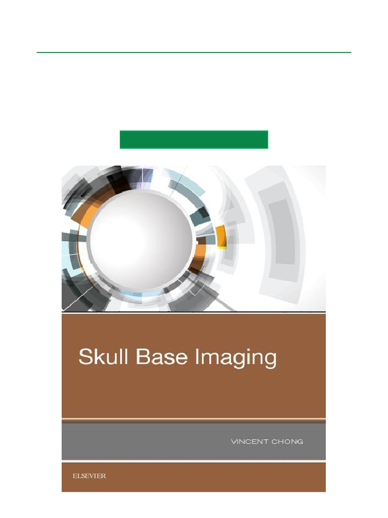 Skull Base Imaging Book Download | PDF