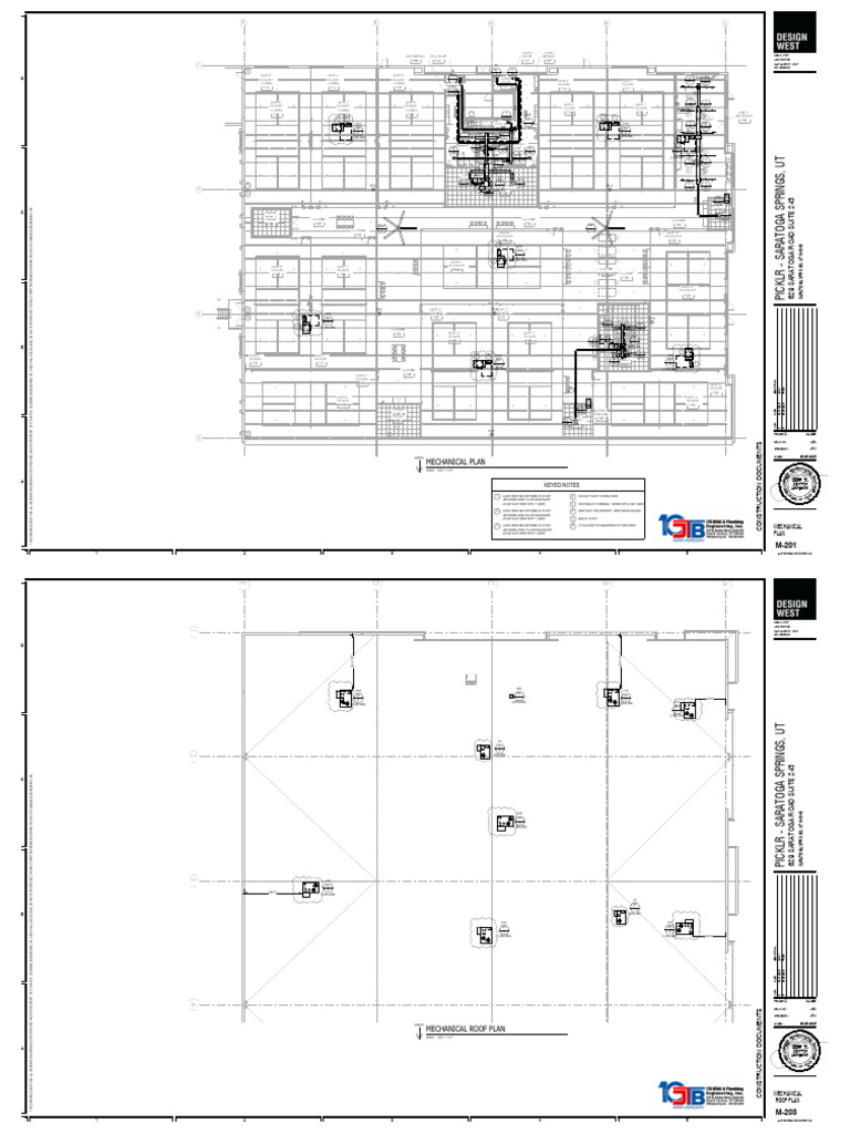 Mechanical and Plumbing Plans Overview | PDF