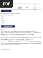 SAT Geometry Angle Problems | PDF | Triangle | Angle
