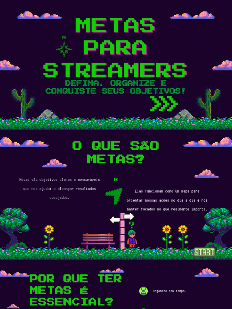 Metas Eficazes para Streamers | PDF | Aprendizado