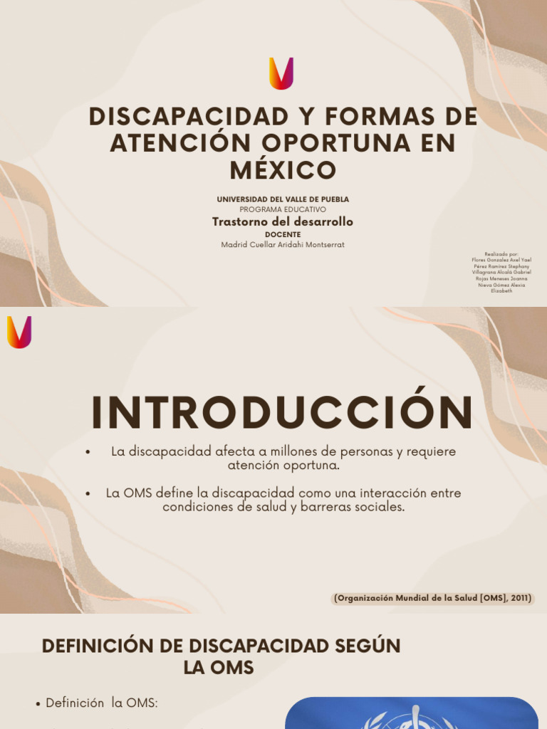 Atención a la Discapacidad en México | PDF | Invalidez | Politica social